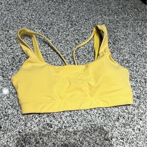 Athleta Yellow Sports Bra